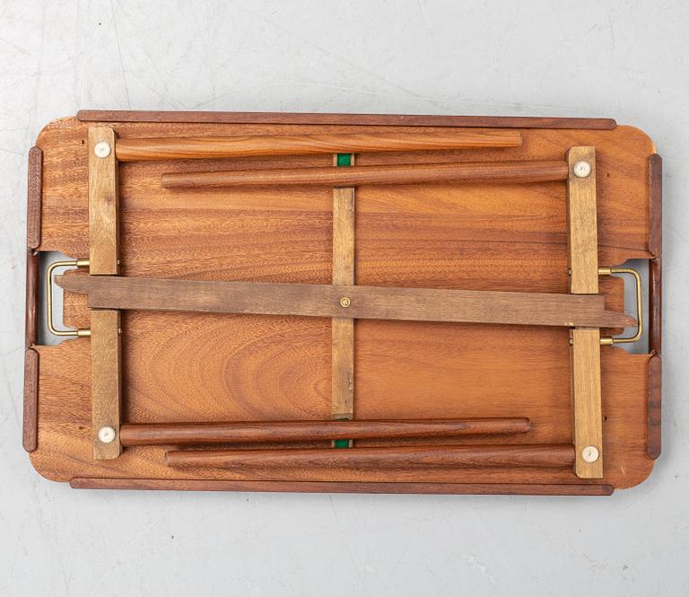 a 1950's 'Tixi' tray table by Berndt Winge for Aase Möbler, Norway.