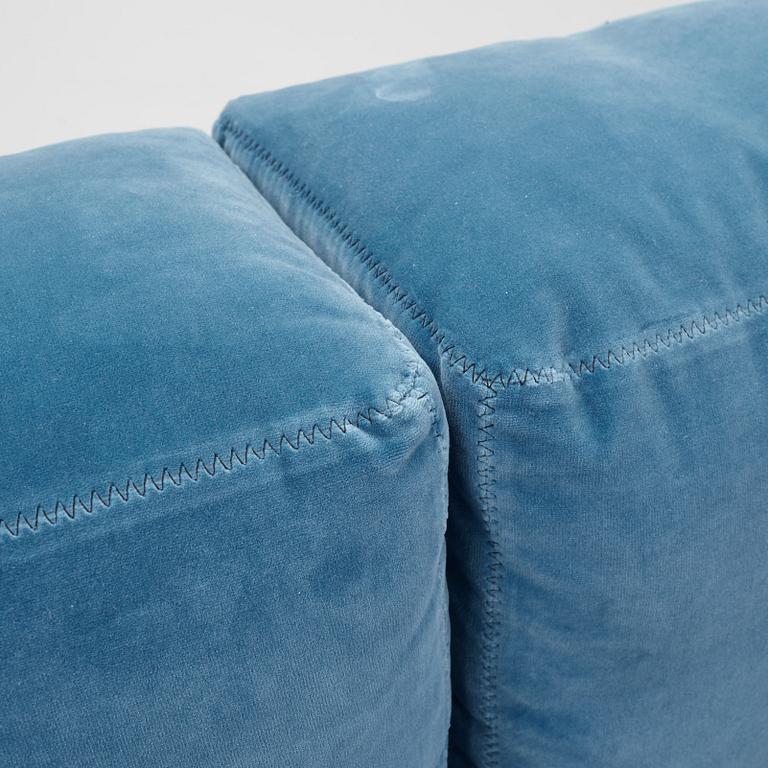 Modular a three-piece 'Mags Soft' modular sofa, HAY, Denmark.