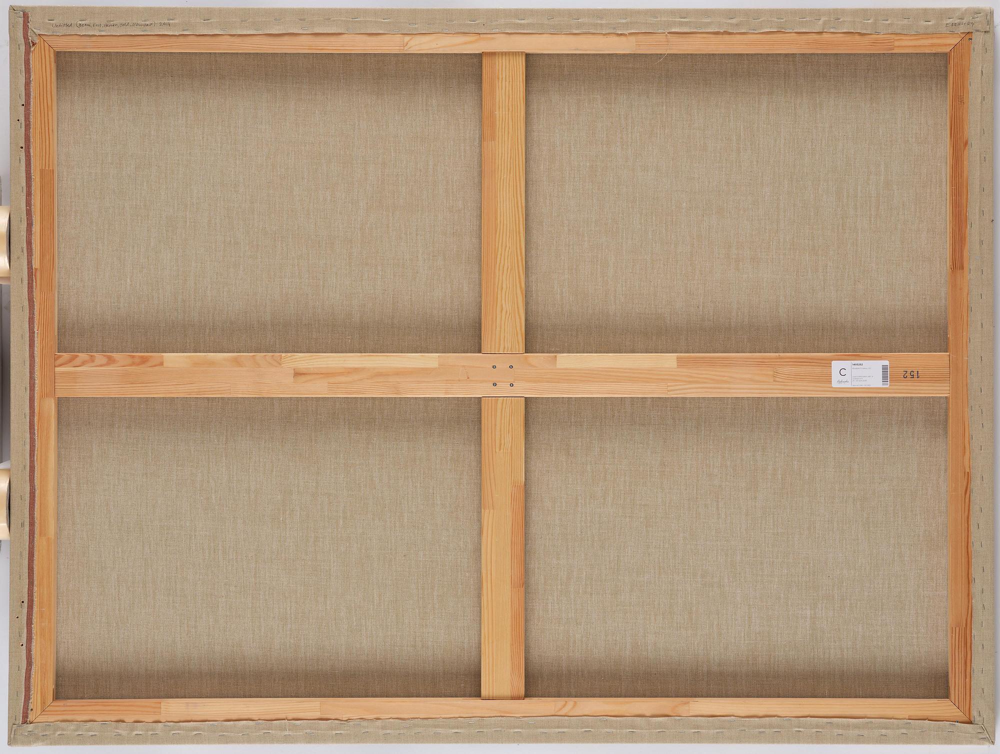 Elisabeth Frieberg, "Untitled (Beam, East, Heaven, Gold, Mountain)".