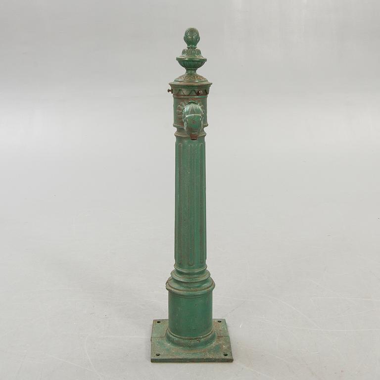 Vattenpost, 1900-talets början gjutjärn.