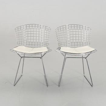 HARRY BERTOIA, stolar ett par, "Side chair", Knoll, märkta.