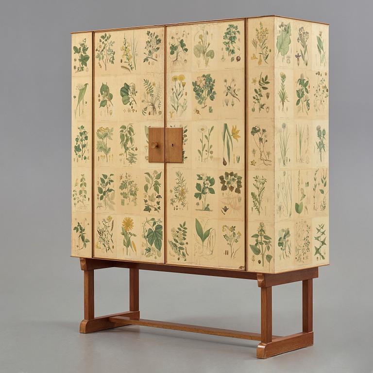 Josef Frank, a 'Flora' cabinet, Svenskt Tenn, Sweden probably 1950's, model 852.