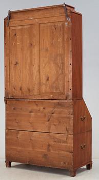 A late Gustavian 18th century writing cabinet by J. C. Linning, master 1779.