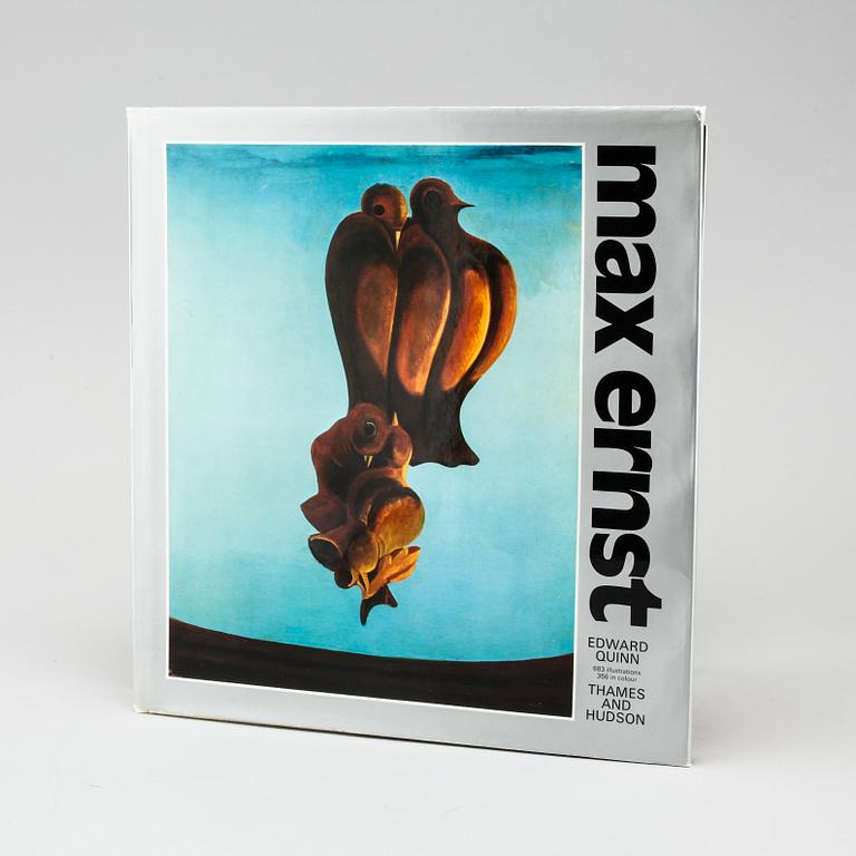 A book about Max Ernst by Edward Quinn for the publisher Thames and Hudson, 1977, numrerad 172/750.