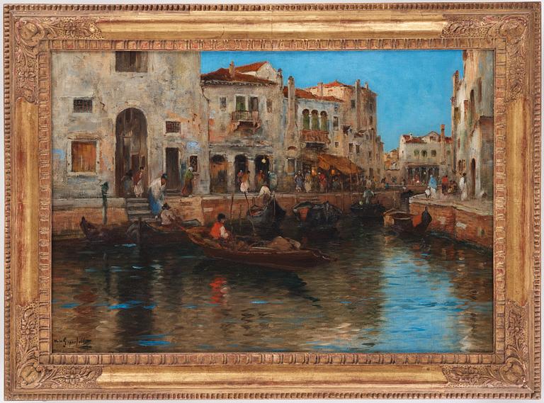Wilhelm von Gegerfelt, Venetianskt kanalmotiv.