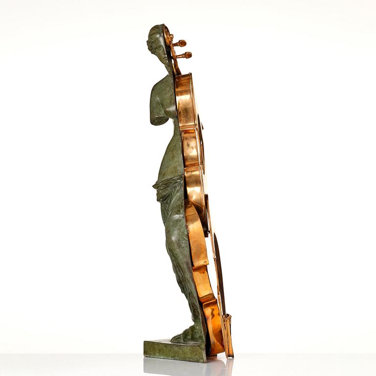 Arman (Armand Pierre Fernandez), "Venus et violoncelle".