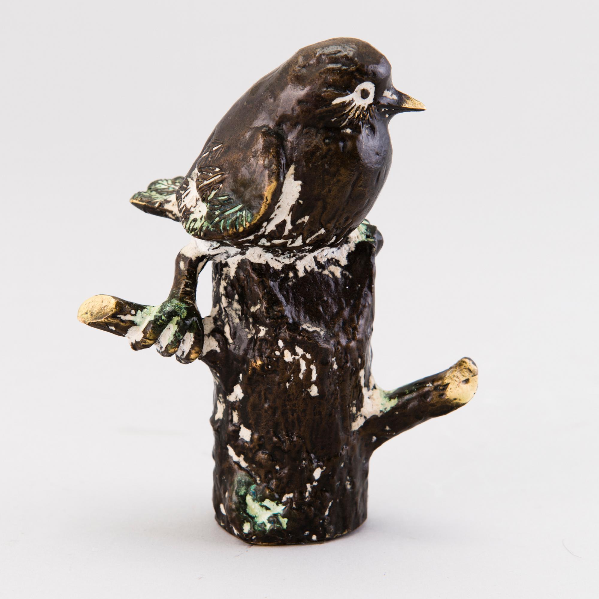 OSMI NYSTRÖM, bronze, signed and dated -99.