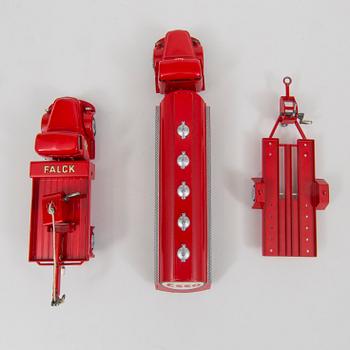 Three diecast Tekno vehicles Denmark 1960s.