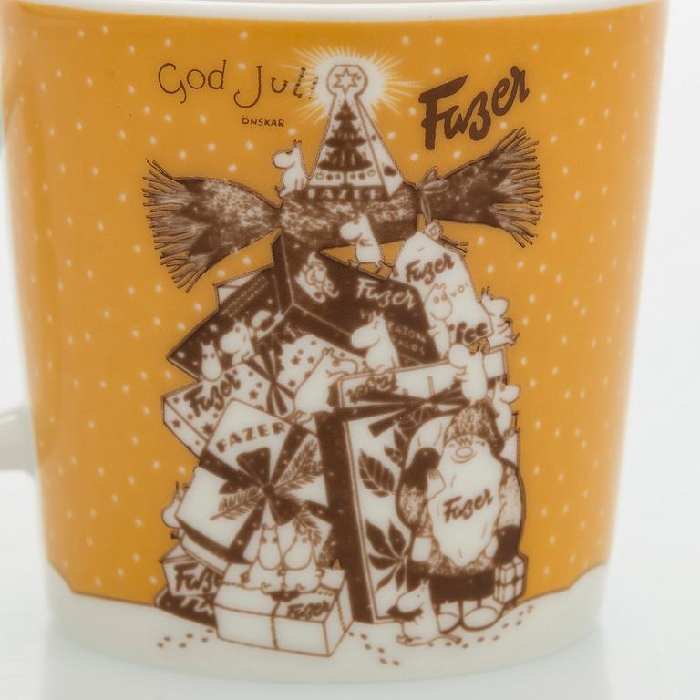 Muumin-mug, porcelain, 'Fazer Café', Moomin Characters, Arabia 2004, numbered 68/400.