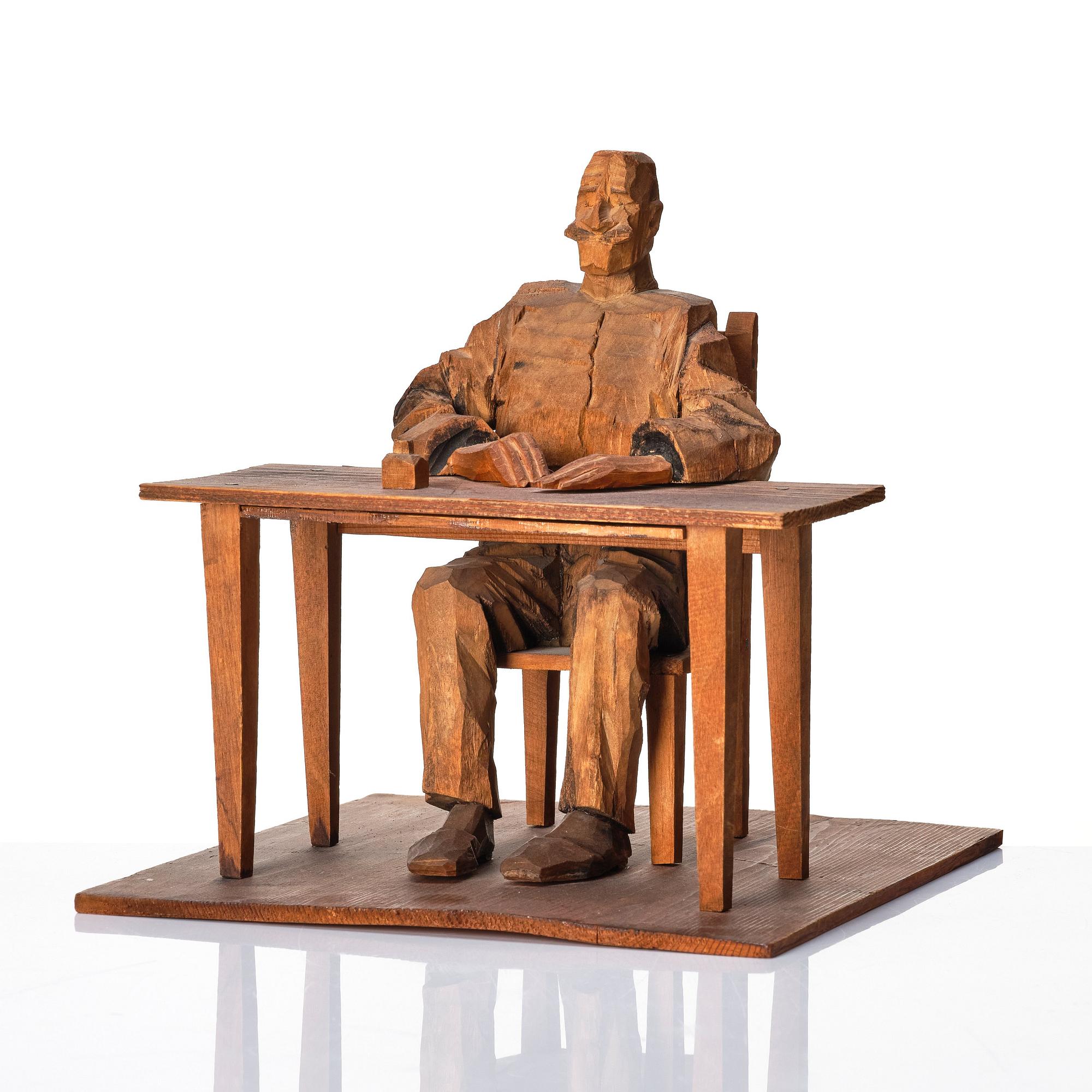 Axel Petersson Döderhultarn, "Beväringsmönstring", (7).