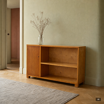 Bookcase, Functionalist, first half of the 20th century.