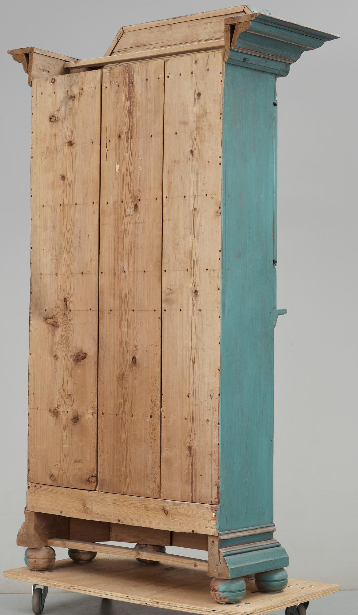 KRONSKÅP, allmoge,1800-tal.