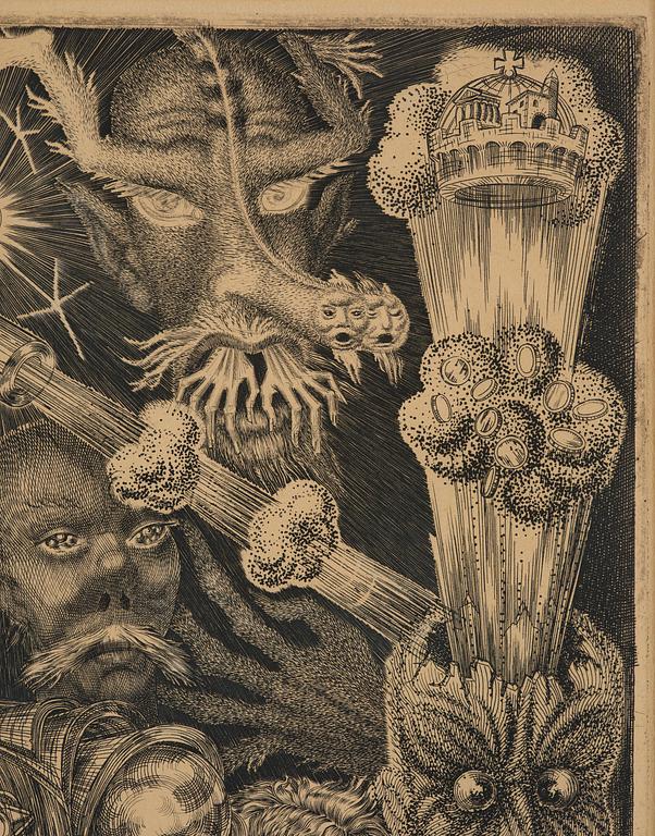 Eduard Wiiralt, "Põrgu" (Hell).