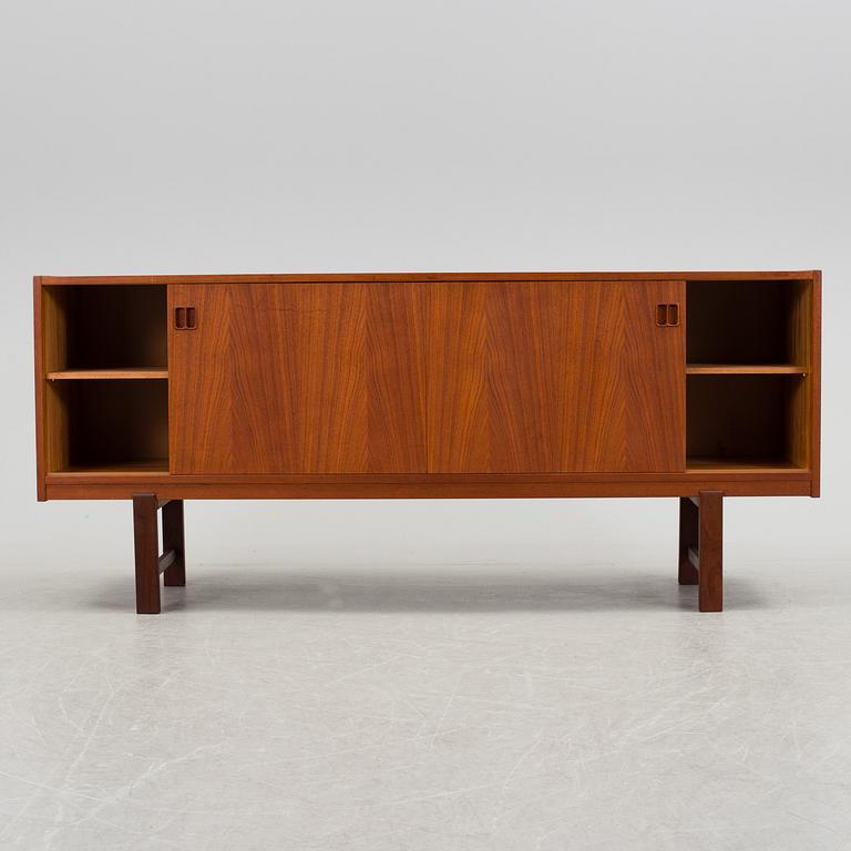 A second half of the 20th century teak veneered "Korsör" sideboard by IKEA.