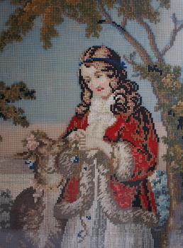 BRASSKÄRM, nyrokoko, 1800-talets andra hälft.