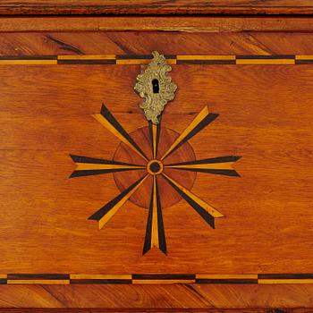 A 18th century writing cabinet.