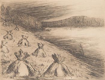 Hugo Simberg, Rye stooks.