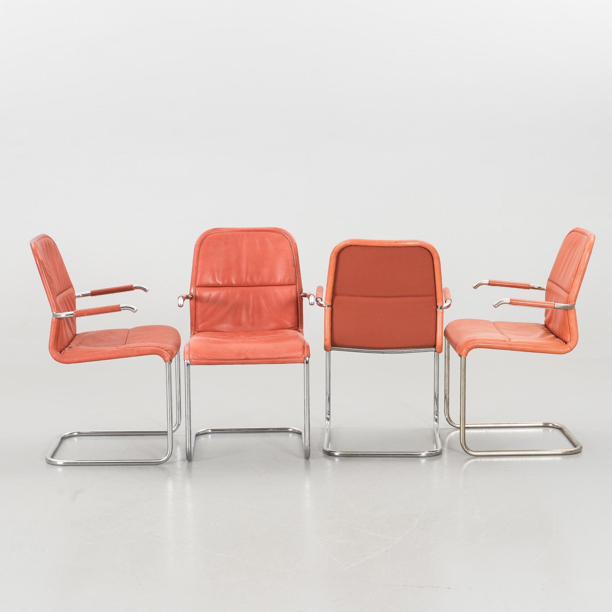 Kenneth Bergendahl. Eight "Cicero" Dux armchairs.