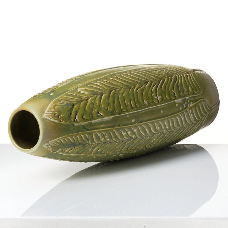 Carl-Harry Stålhane, 'Hjorttungan', a unique stoneware floor vase, Sweden 1947.