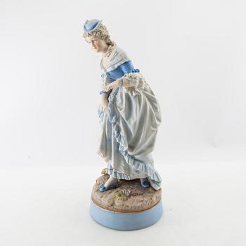 Figure Rudolstadt early 1900s Parian.