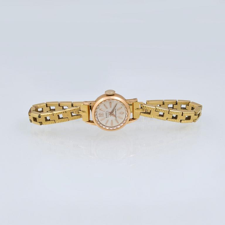 ARMBANDSUR, dam, boett i 18 k guld, Breil.