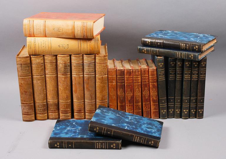 PARTI BÖCKER, 25 st, bla historia, 1900-talets första hälft.