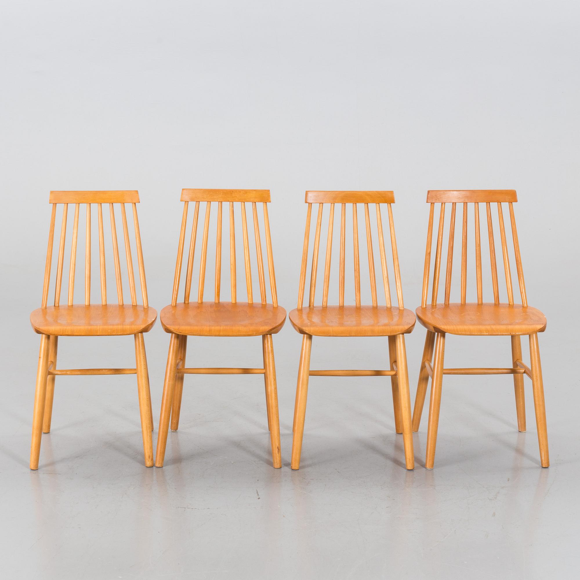 STOLAR, 4 st, "Preben", IKEA, 1900-talets andra hälft.