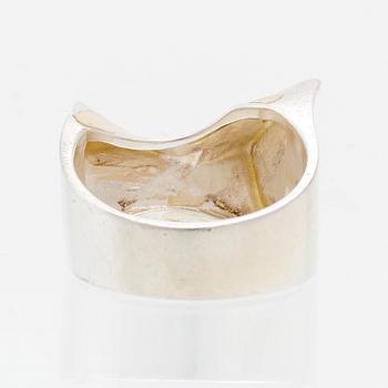 Björn Weckström, ring silver "Sirene", Lapponia 1974.