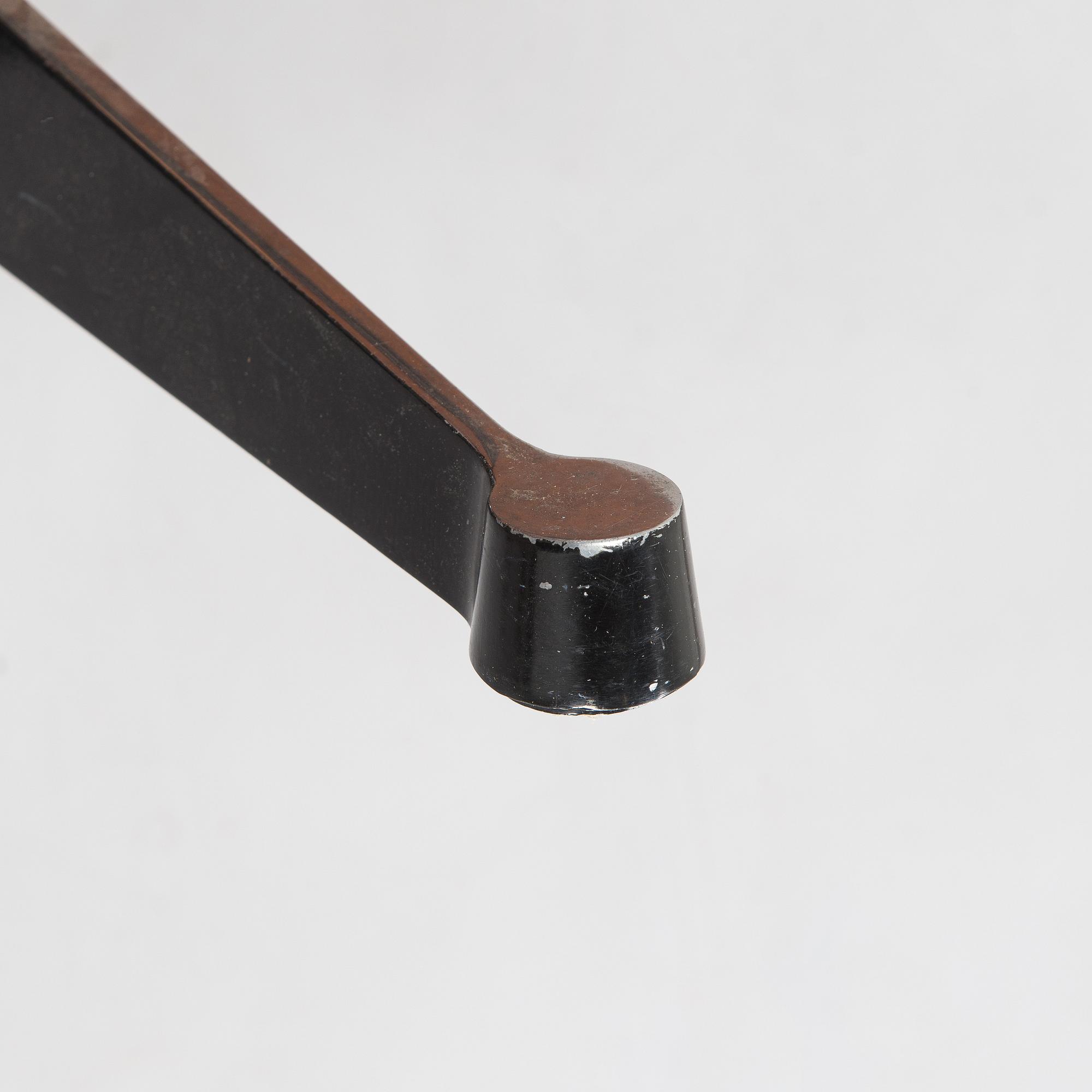 Charles and Ray Eames, a 1960s 'Lounge chair' and stool for Herman Miller.