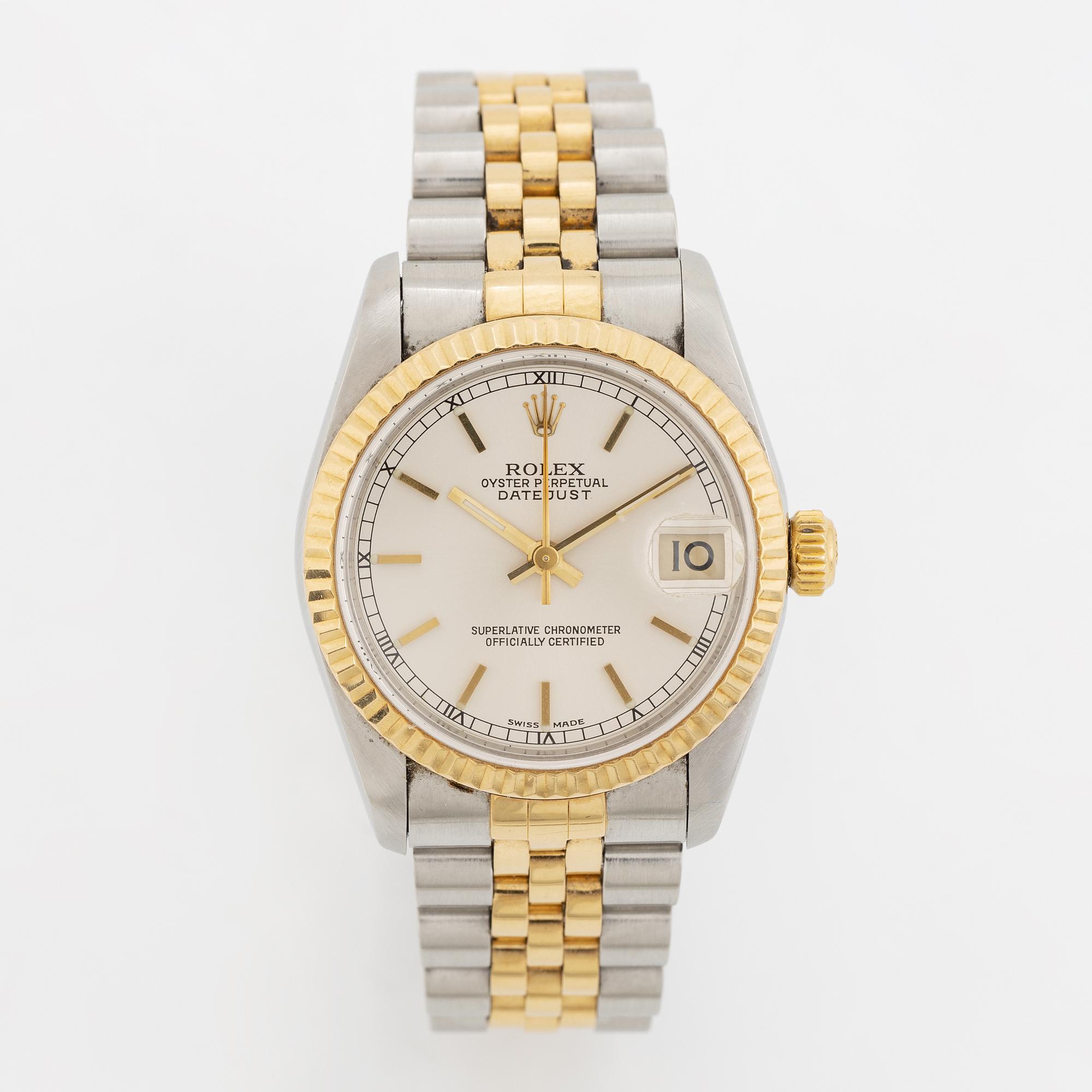 Rolex, Oyster Perpetual, Datejust, wristwatch, 31 mm.