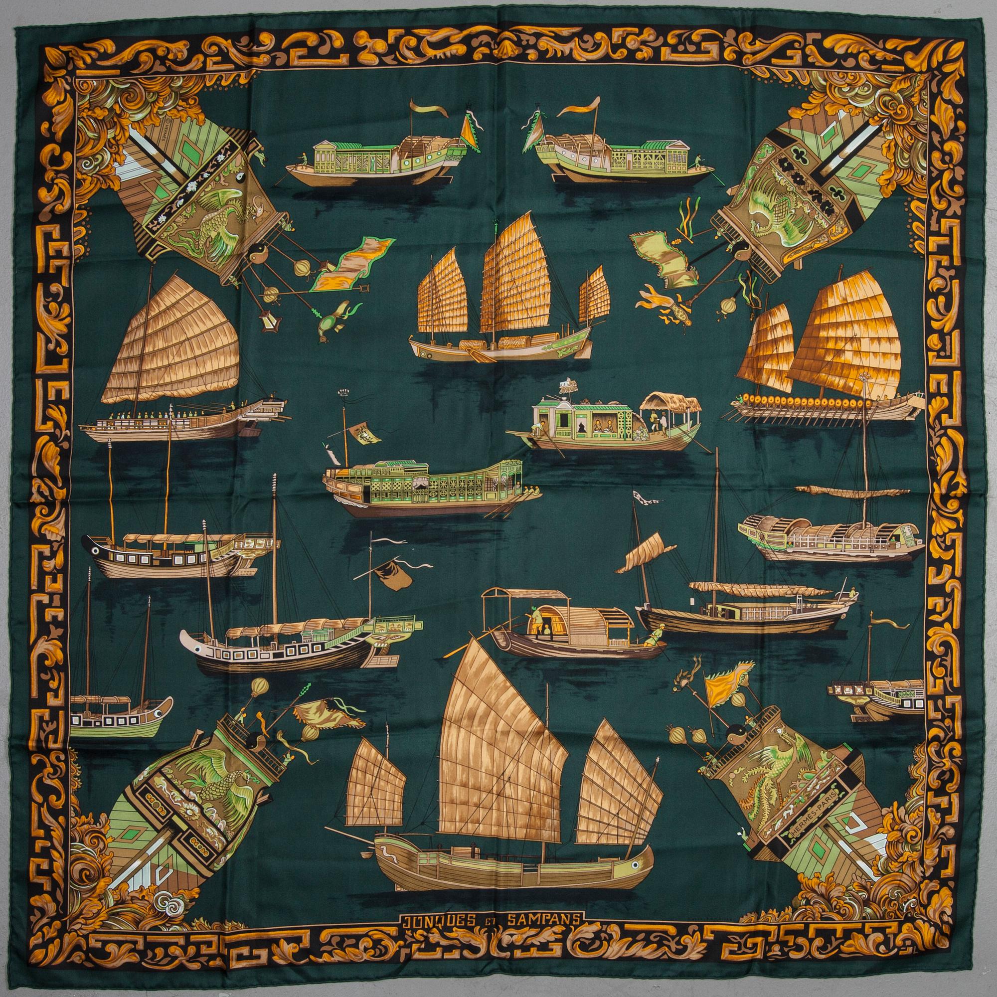 SCARF, "Junques et Sampans", Hermès.