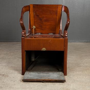 POTTSTOL, empire, 1800-talets första hälft.