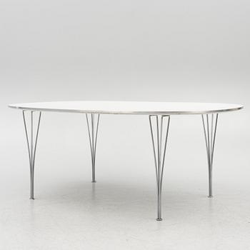 Bruno Mathsson, matbord "Superellips", Fritz Hansen, 1985.