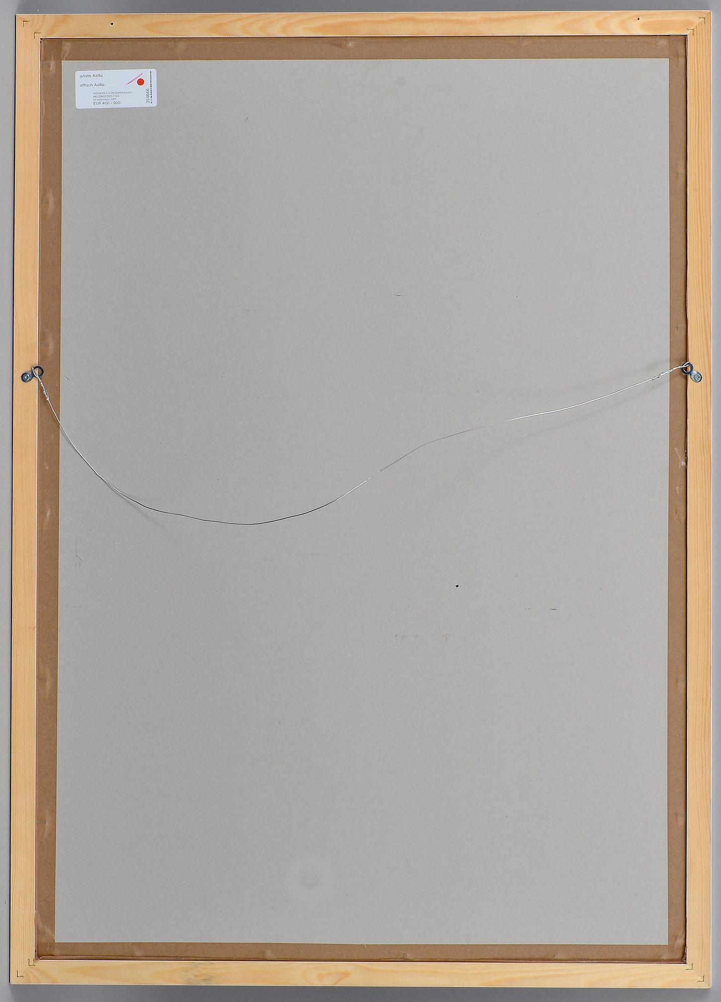Alvar Aalto, JULISTE.