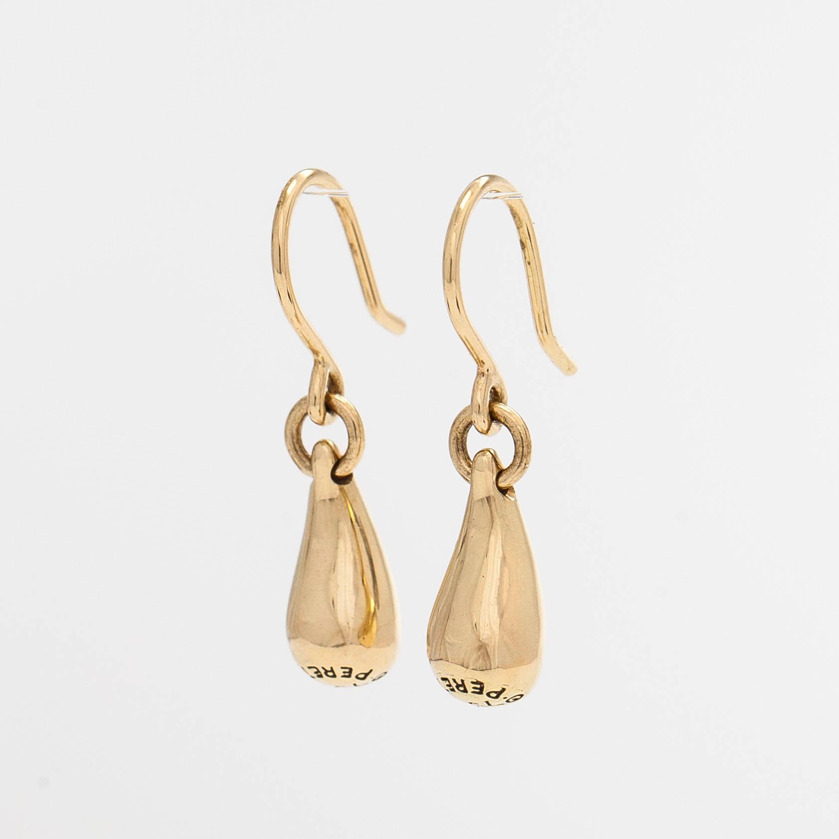 Tiffany & Co, Elsa Peretti, korvakorut, "Teardrops", 18K kultaa.