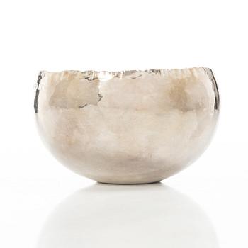 Leif Söderlund Silversmide, skål, sterling silver, Borlänge 1999.