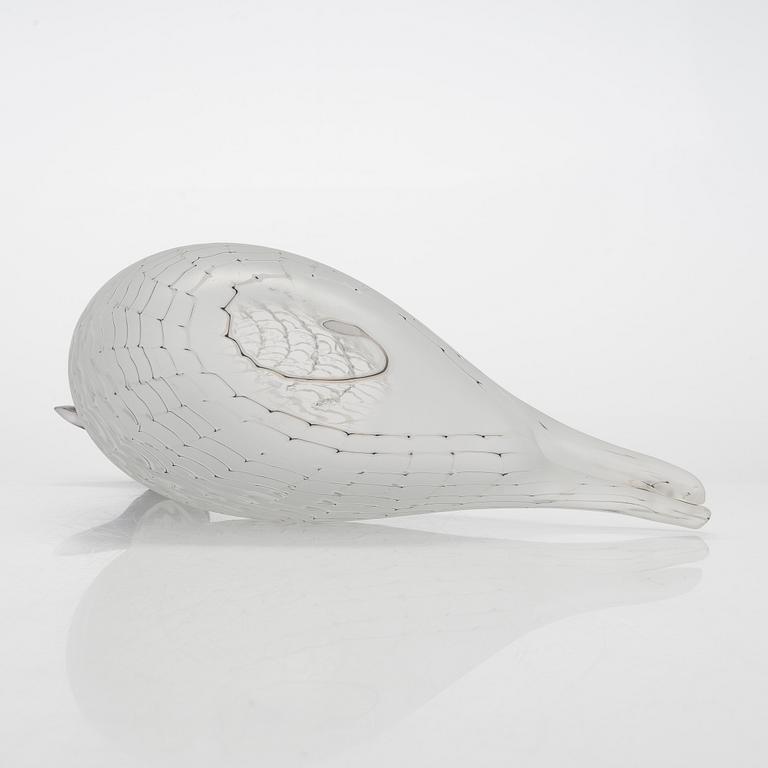 Oiva Toikka, a glass bird signed O. Toikka Nuutajärvi 628/3000.