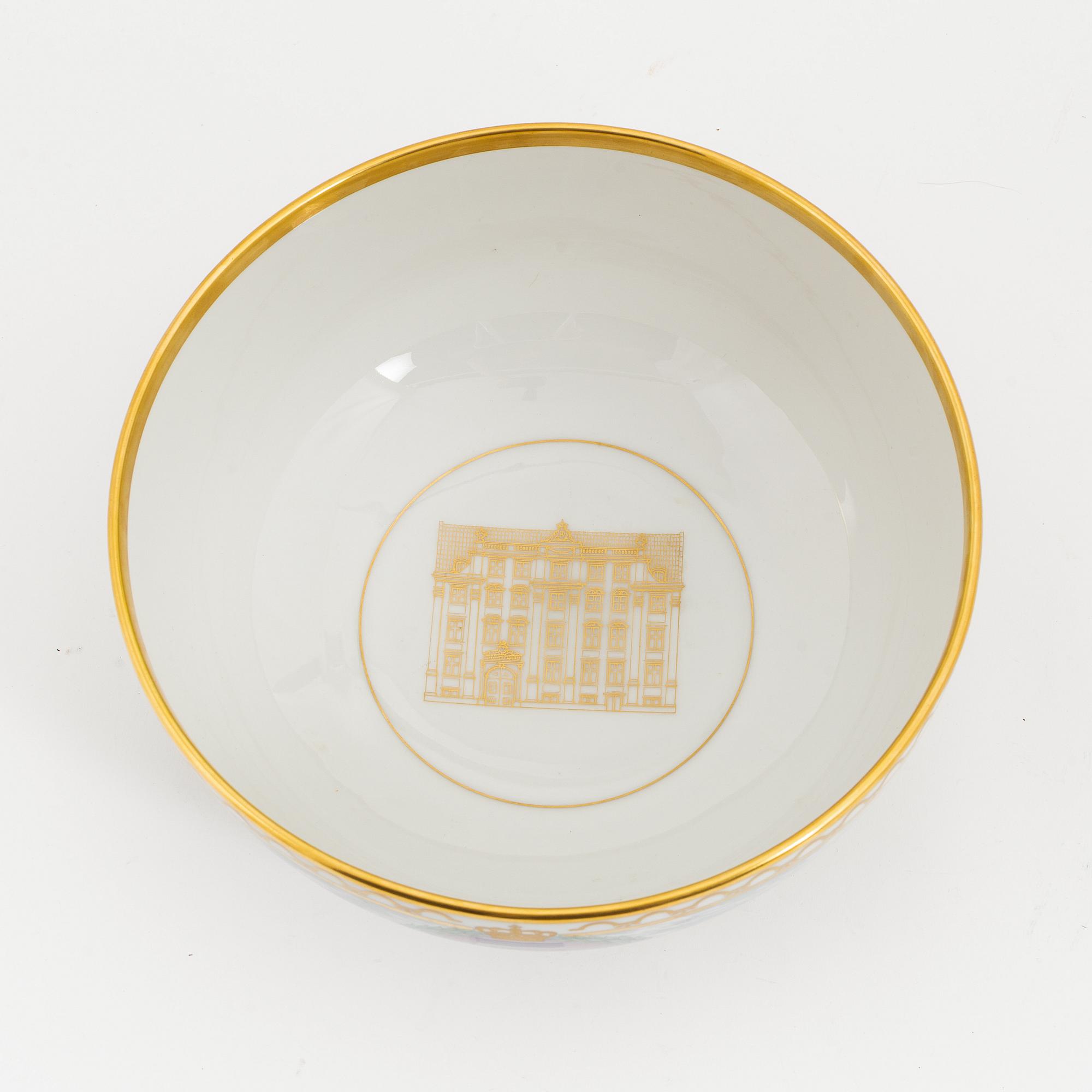 Skål Royal Copenhagen Jubileum 200 år porslin.