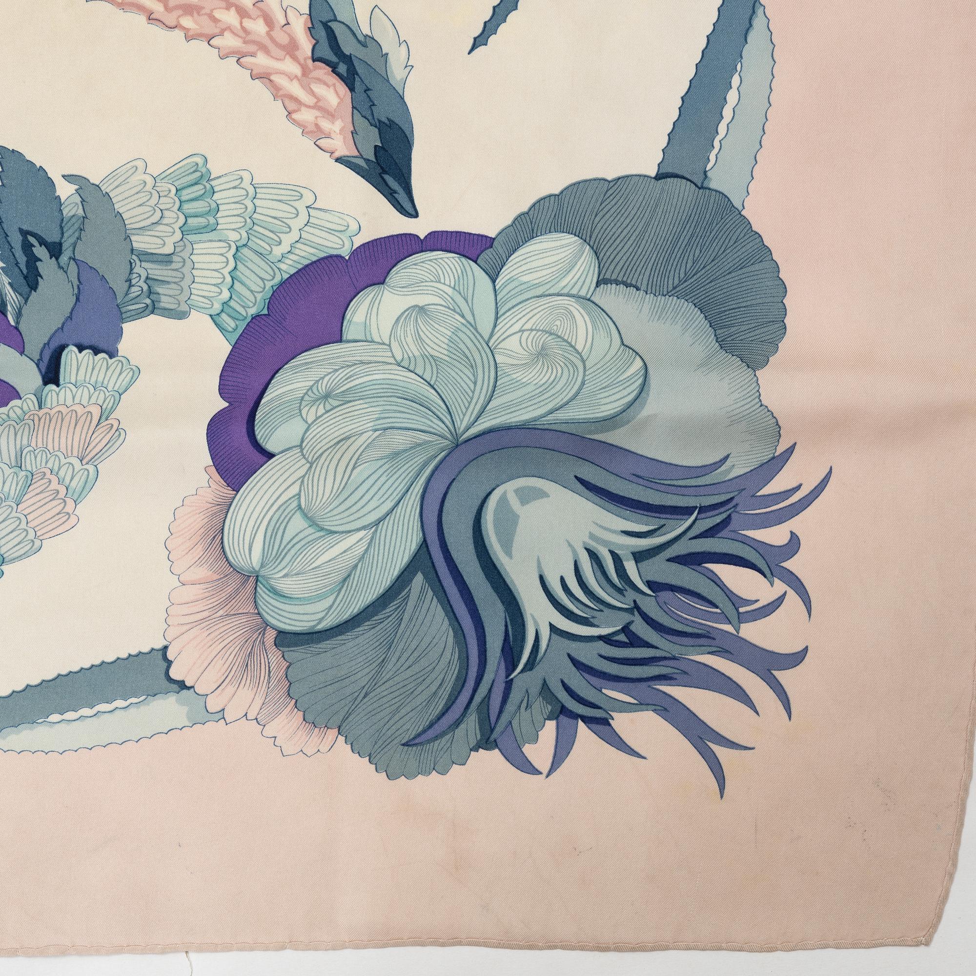 Hermès, scarf, "Tahiti".