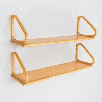 ALVAR AALTO, Two mid 20th Century '112B' shelves for Artek.