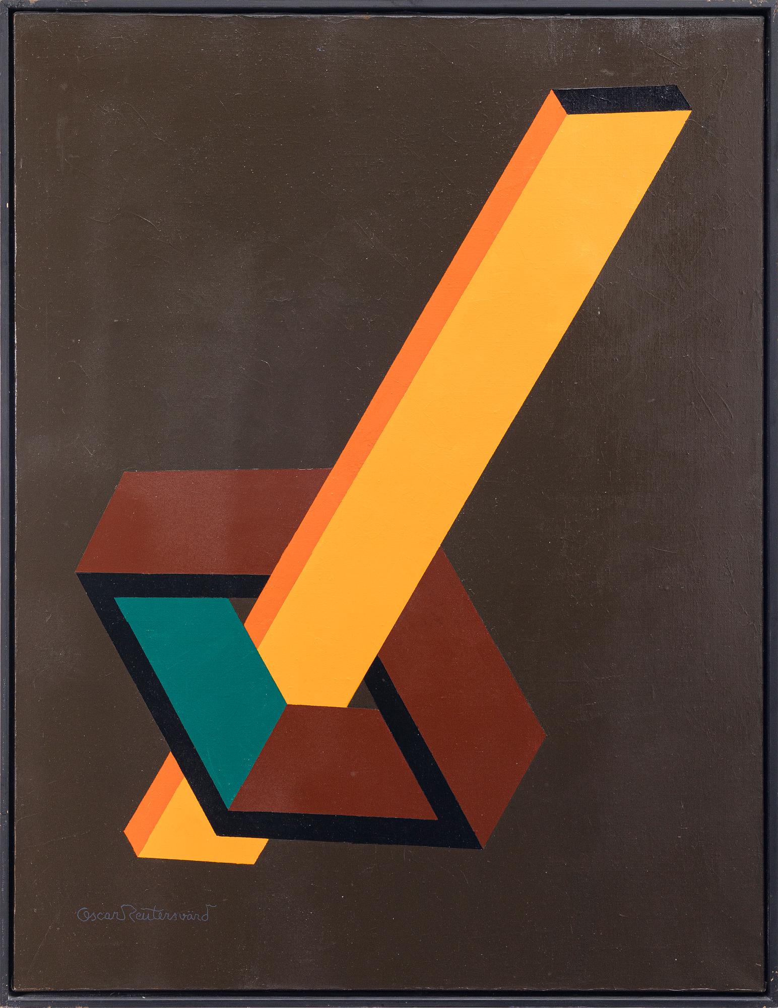 Oscar Reutersvärd, Composition.