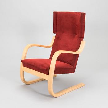 Alvar Aalto, fåtölj, modell 401 för Artek 2004.