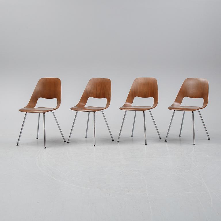 ALFREDO HÄBERLI, four 'Jill' chairs, Vitra, 2012.