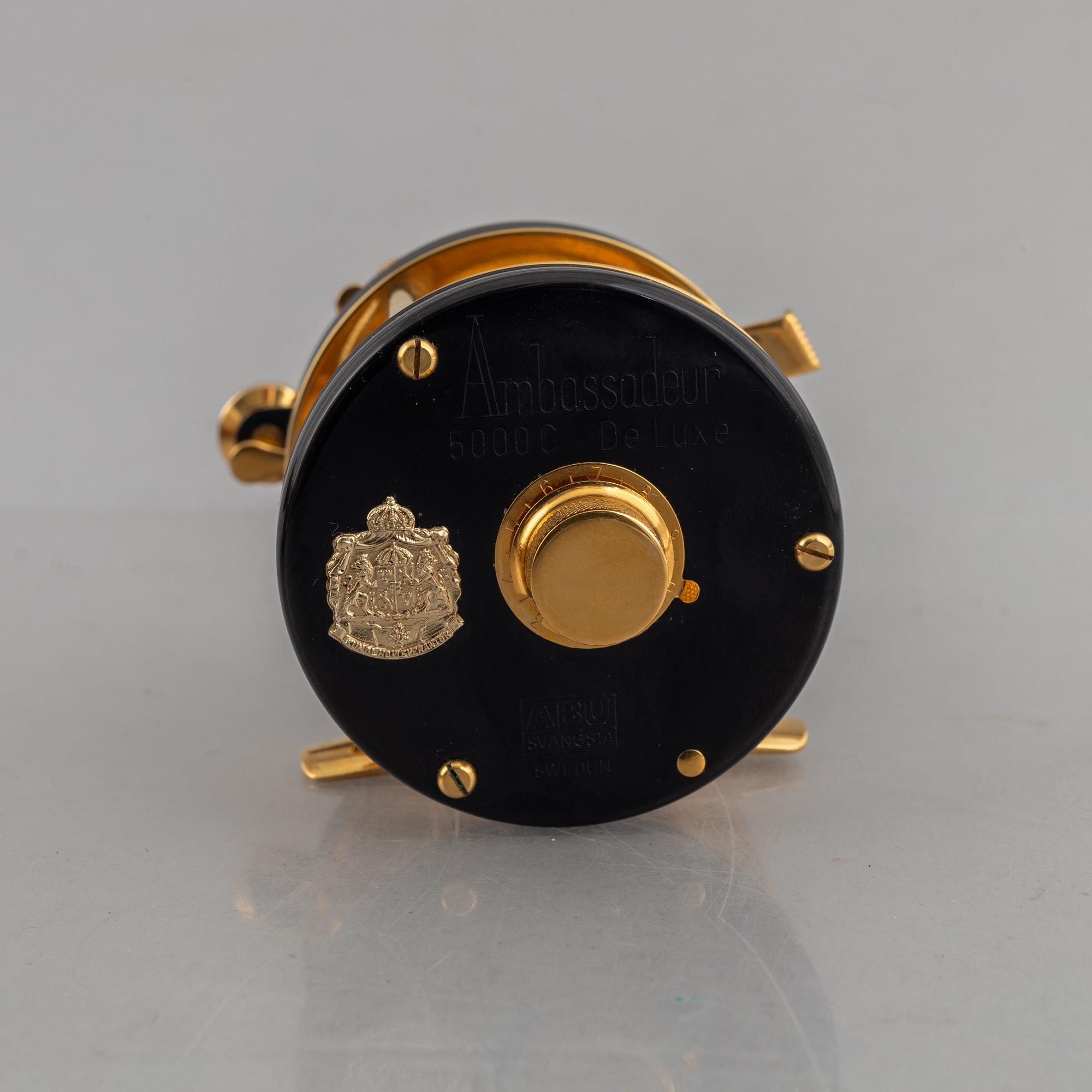 Fishing reel, Ambassadeur De Luxe 5000, ABU, Svängsta, Sweden
