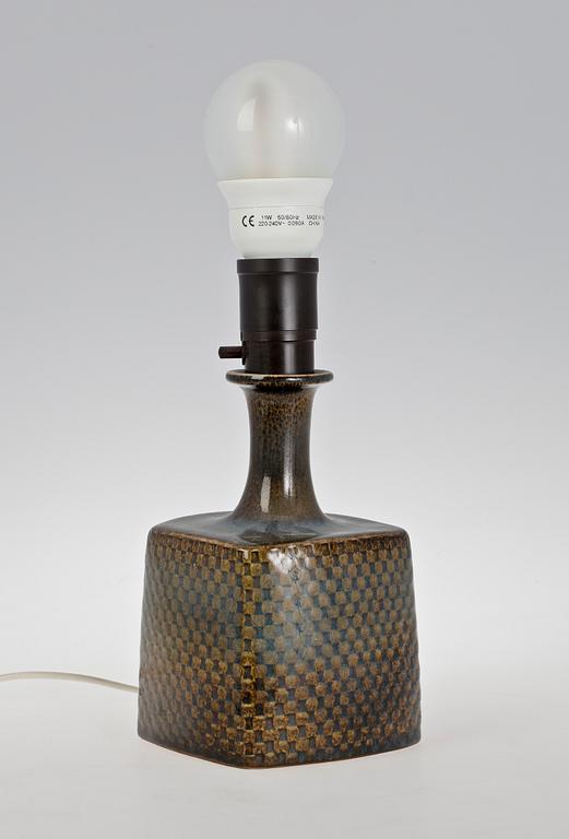 BORDSLAMPFOT, keramik, Stig Lindberg Gustavsberg.