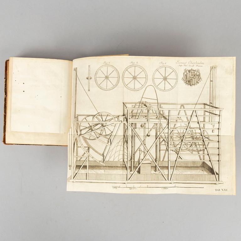 Lectures on Natural Science, 1735-36, with numerous engraved plates.