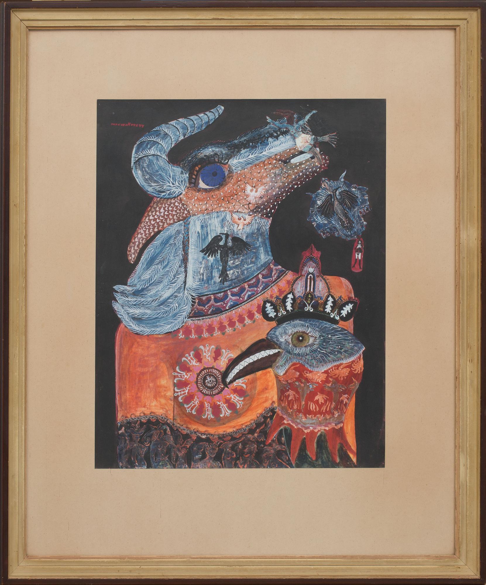 MAX WALTER SVANBERG, gouache, signerad och daterad -44.