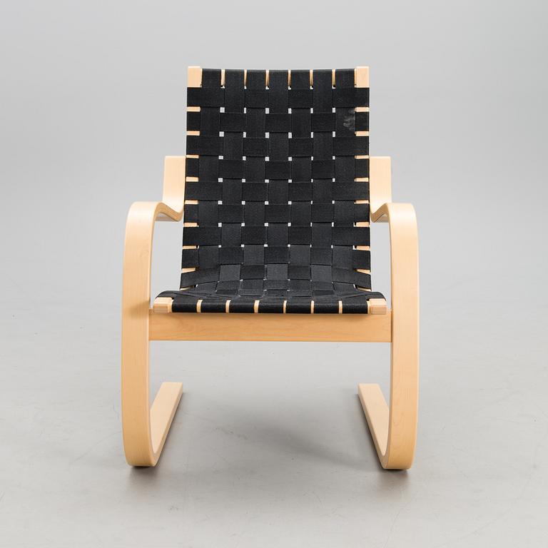 ALVAR AALTO, nojatuoli, malli 406, Artek 1900-luvun loppu.