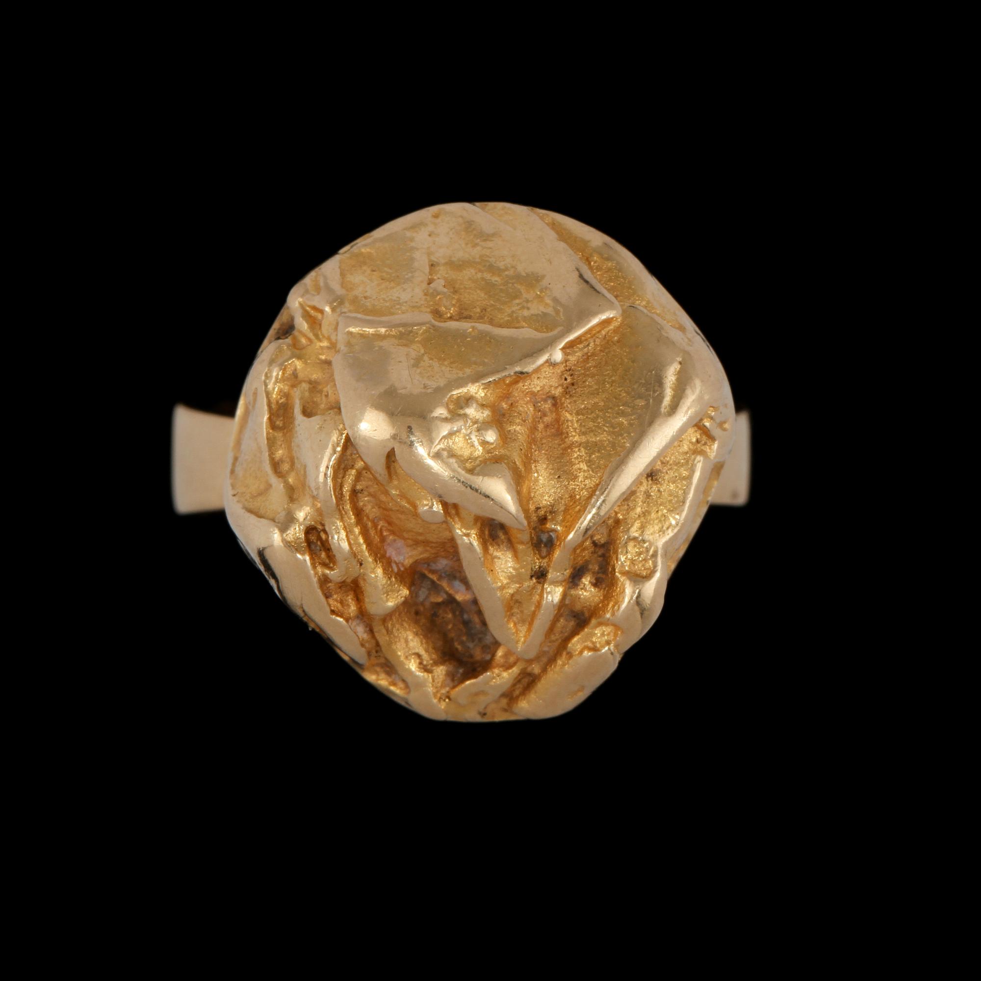 RING, 18k guld, Björn Weckström, Lapponia, Finland. Vikt 8 g.