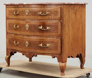 BYRÅ, senbarock, brännmärkt IHF, Johan Hugo Fürloh, Stockholm 1740-tal.